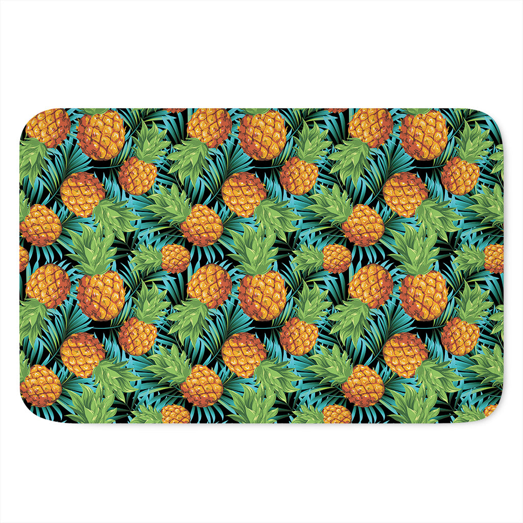 Exotic Tropical Pineapple Pattern Print Indoor Door Mat