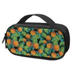 Exotic Tropical Pineapple Pattern Print Insulin Cooler Travel Case