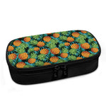 Exotic Tropical Pineapple Pattern Print Insulin Cooler Travel Case