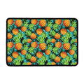 Exotic Tropical Pineapple Pattern Print Kitchen Mat