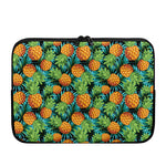 Exotic Tropical Pineapple Pattern Print Laptop Sleeve