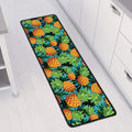 Exotic Tropical Pineapple Pattern Print Long Kitchen Mat