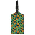 Exotic Tropical Pineapple Pattern Print Luggage Tag