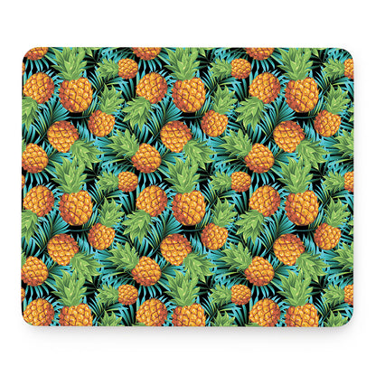 Exotic Tropical Pineapple Pattern Print Mouse Pad