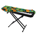 Exotic Tropical Pineapple Pattern Print Piano Keyboard Cover