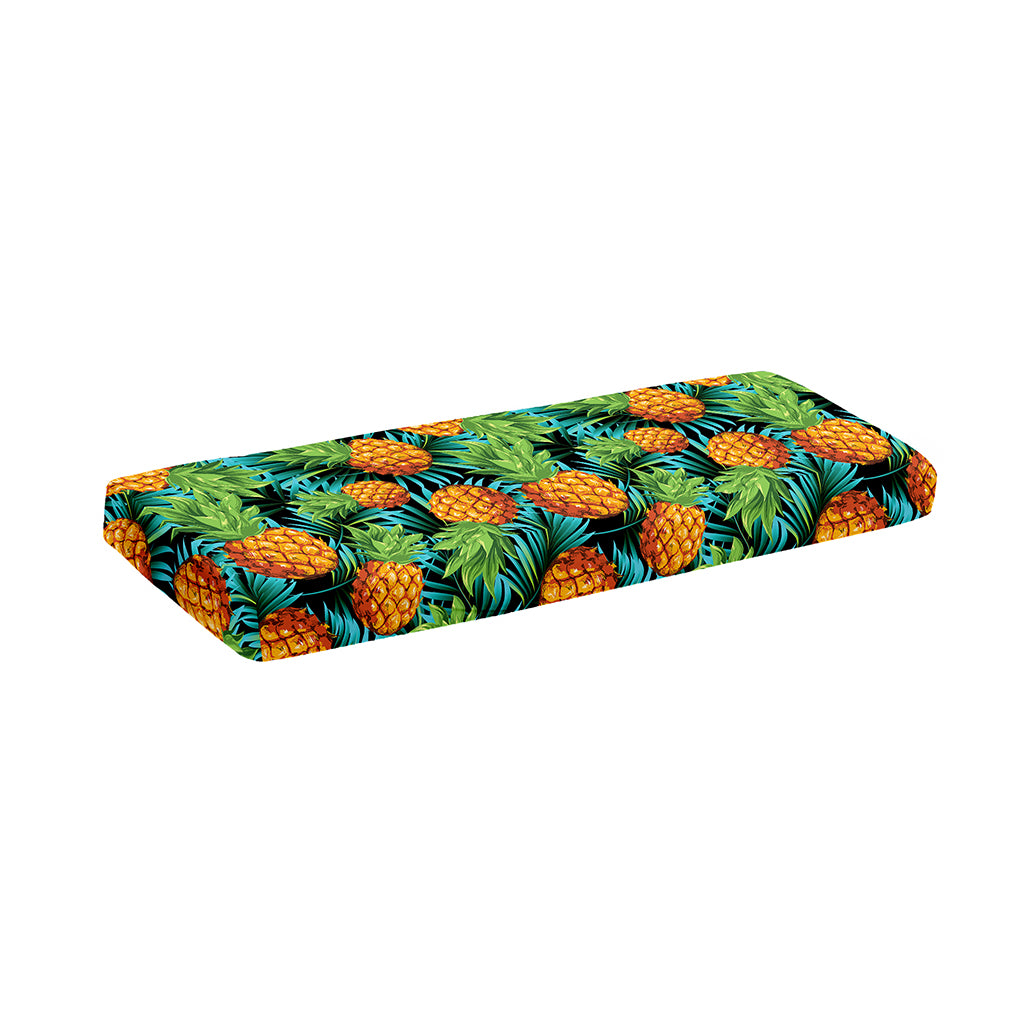 Exotic Tropical Pineapple Pattern Print Piano Keyboard Cover