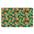 Exotic Tropical Pineapple Pattern Print Polyester Doormat