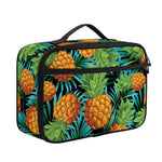 Exotic Tropical Pineapple Pattern Print Portable Lunch Bag