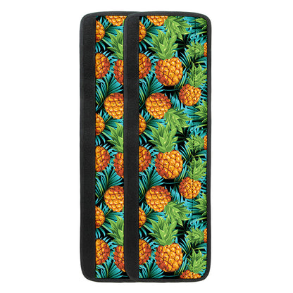 Exotic Tropical Pineapple Pattern Print Refrigerator Handle Covers
