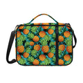 Exotic Tropical Pineapple Pattern Print Shoulder Strap Bible Bag