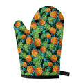 Exotic Tropical Pineapple Pattern Print Single Oven Mitt