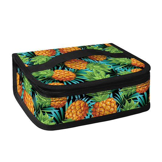 Exotic Tropical Pineapple Pattern Print Small Lunch Bag