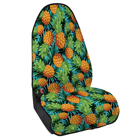 Exotic Tropical Pineapple Pattern Print Waterproof Car Seat Cover