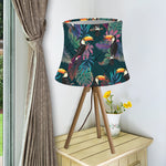 Exotic Tropical Toucan Pattern Print Bell Lamp Shade