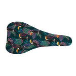 Exotic Tropical Toucan Pattern Print Bicycle Seat Cover