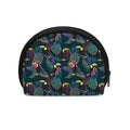 Exotic Tropical Toucan Pattern Print Coin Purse