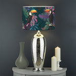 Exotic Tropical Toucan Pattern Print Drum Lamp Shade