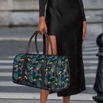 Exotic Tropical Toucan Pattern Print Duffle Bag