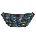 Exotic Tropical Toucan Pattern Print Fanny Pack