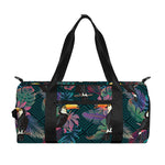 Exotic Tropical Toucan Pattern Print Gym Bag