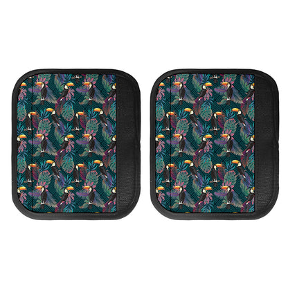 Exotic Tropical Toucan Pattern Print Handle Covers