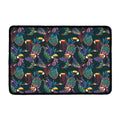 Exotic Tropical Toucan Pattern Print Kitchen Mat