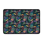 Exotic Tropical Toucan Pattern Print Kitchen Mat