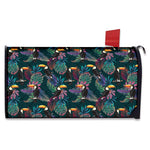 Exotic Tropical Toucan Pattern Print Mailbox Cover