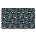 Exotic Tropical Toucan Pattern Print Polyester Doormat