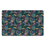 Exotic Tropical Toucan Pattern Print Polyester Doormat