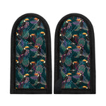 Exotic Tropical Toucan Pattern Print Skillet Handle Cover