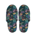 Exotic Tropical Toucan Pattern Print Slippers