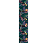 Exotic Tropical Toucan Pattern Print Table Runner