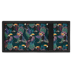 Exotic Tropical Toucan Pattern Print Trifold Wallet