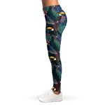 Exotic Tropical Toucan Pattern Print Women's Leggings