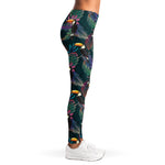 Exotic Tropical Toucan Pattern Print Women's Leggings