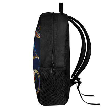 Eye Of Horus Amulet Print 17 Inch Backpack