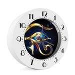 Eye Of Horus Amulet Print Alarm Clock