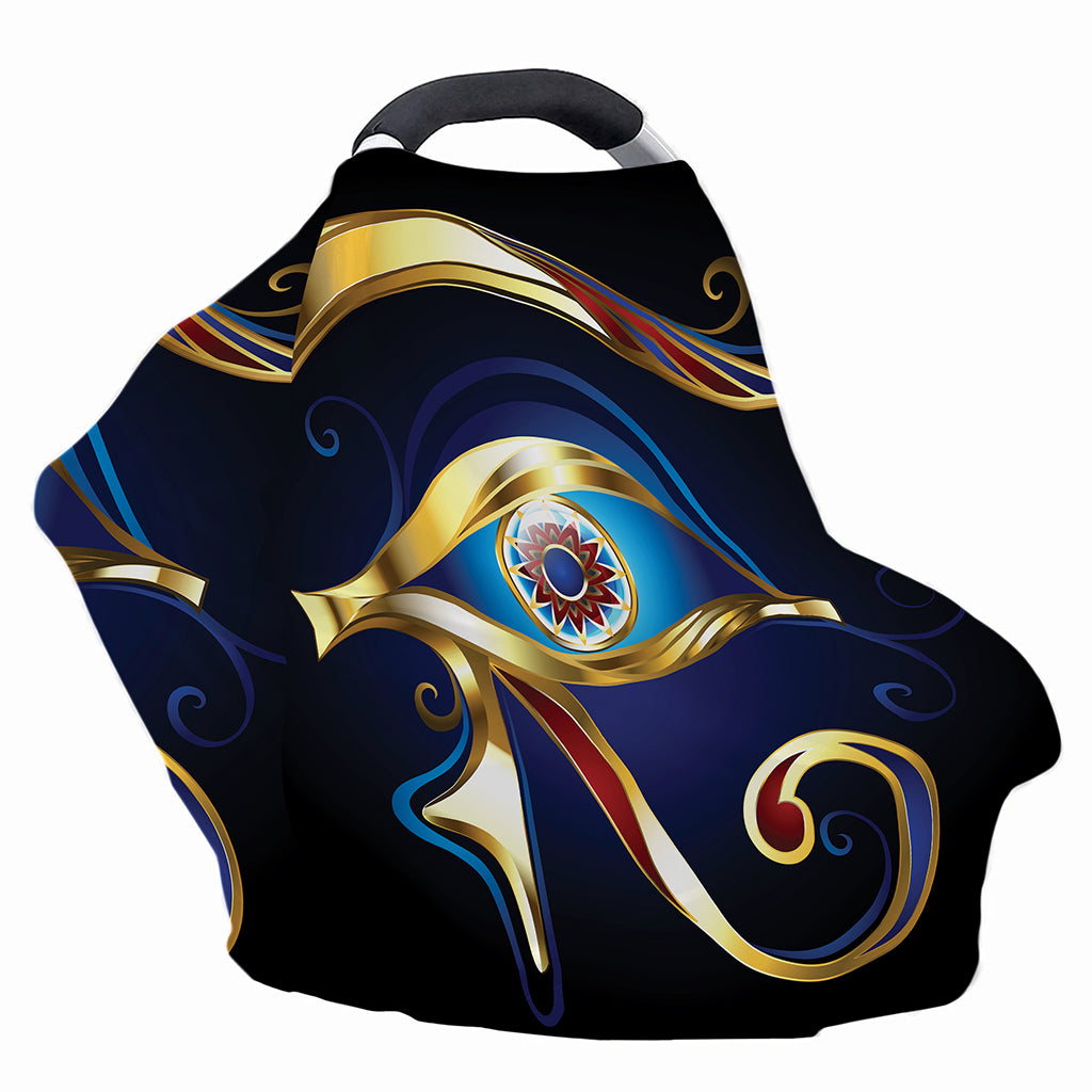 Eye Of Horus Amulet Print Baby Seat Cover
