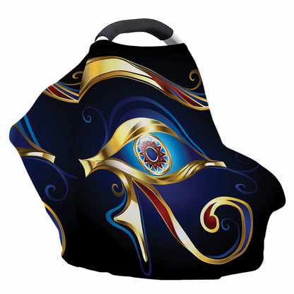 Eye Of Horus Amulet Print Baby Seat Cover