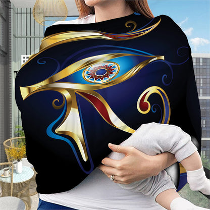 Eye Of Horus Amulet Print Baby Seat Cover