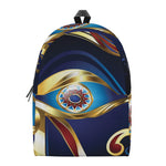 Eye Of Horus Amulet Print Backpack