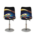 Eye Of Horus Amulet Print Bar Stool Covers