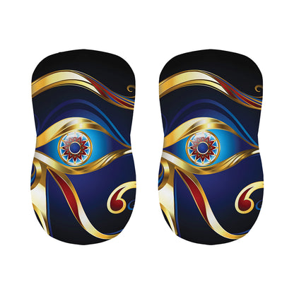 Eye Of Horus Amulet Print Bar Stool Covers