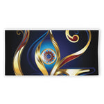 Eye Of Horus Amulet Print Beach Towel