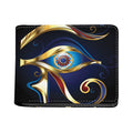 Eye Of Horus Amulet Print Bifold Wallet