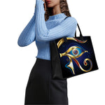 Eye Of Horus Amulet Print Canvas Tote Bag