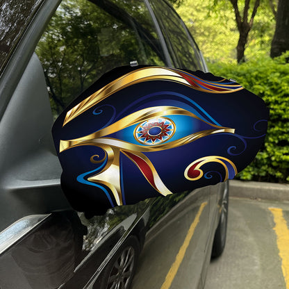 Eye Of Horus Amulet Print Car Side Mirror Covers
