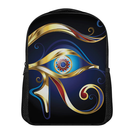 Eye Of Horus Amulet Print Casual Backpack
