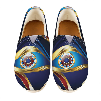 Eye Of Horus Amulet Print Casual Shoes